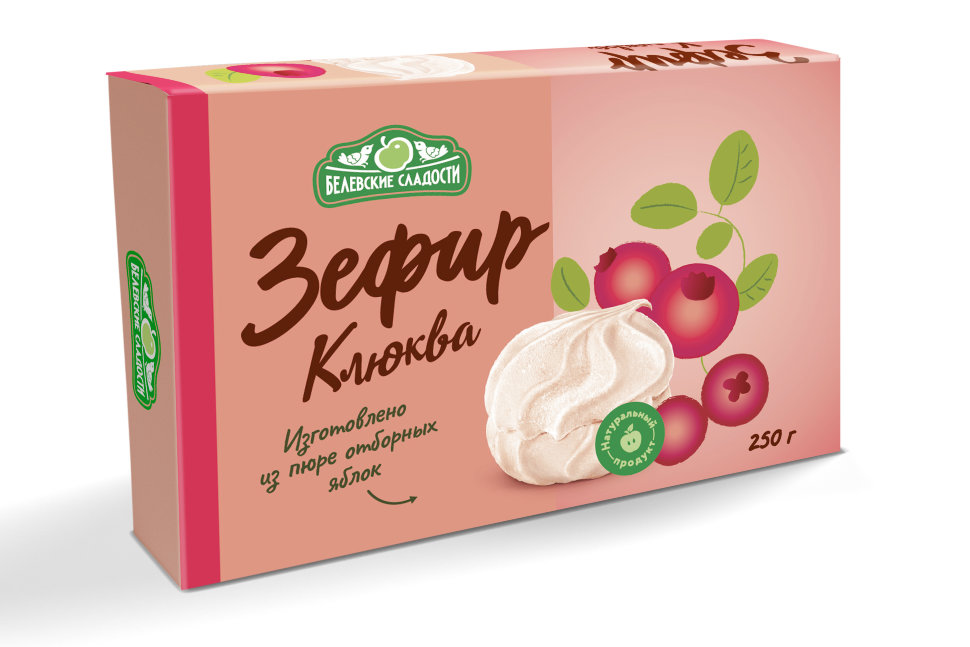  Зефир белевский "Клюква" 250г в Волгодонске