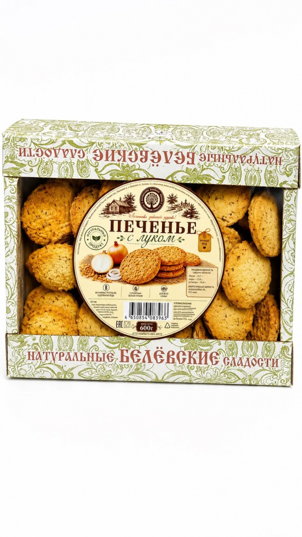 №1  Печенье с луком 600г в Волгодонске